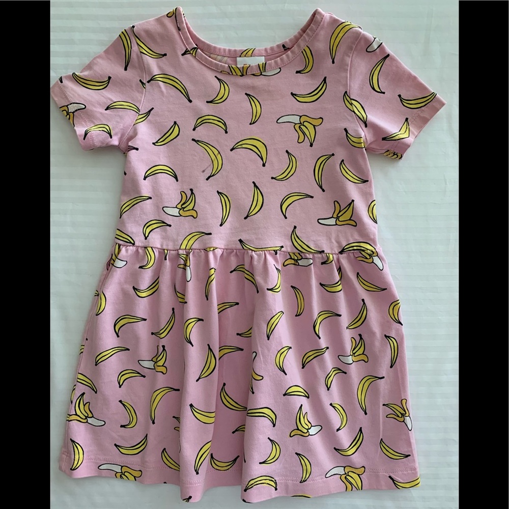 Hanna Andersson pink banana dress